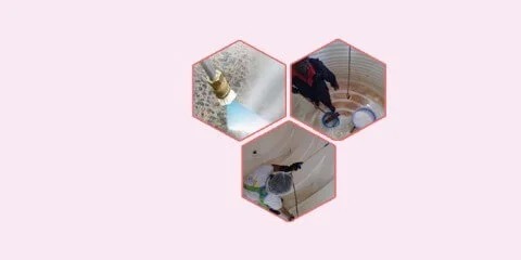 Housekeeping service 6 Overhead Water Storage Tank Cleaning
